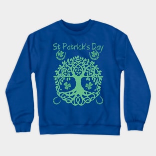 St Patrick’s Day tree of life 2023 Crewneck Sweatshirt